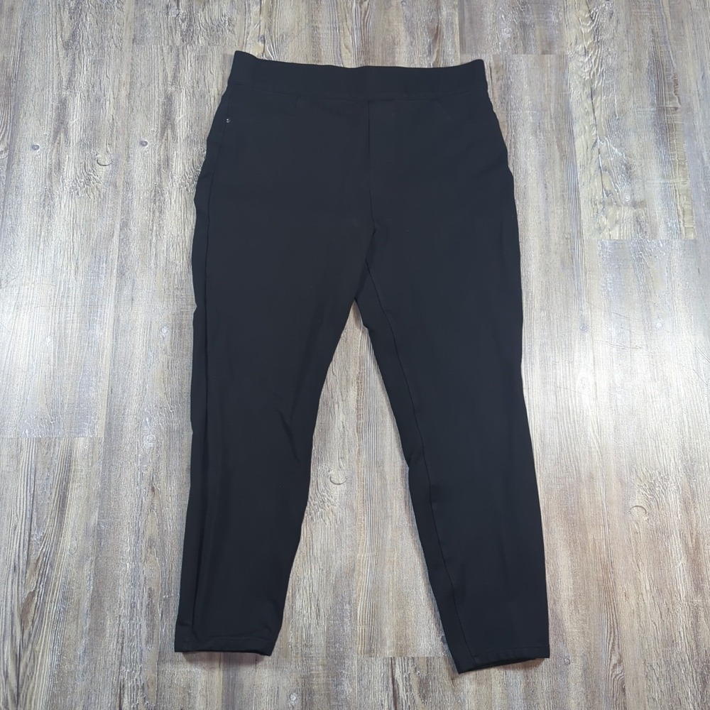 Spanx Women's Size XL Perfect Black Pant Ankle 4 Pocket 20202R Form Fitting Pant